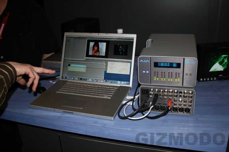 Illustration for article titled Gallery of Apple's Final Cut Friend: AJA IO HD Tames the HD Beast